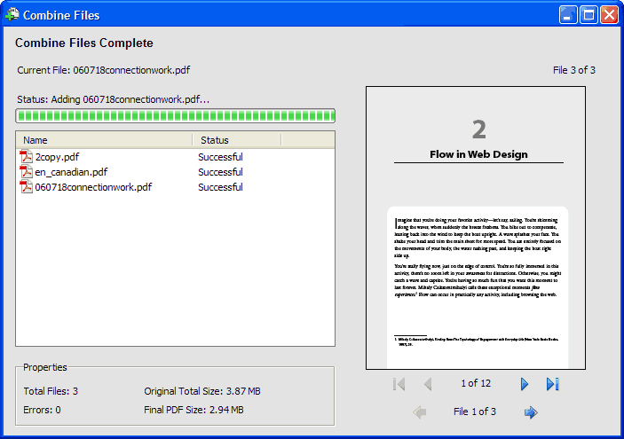 combined files into a package in acrobat 8 pro. combined files into a package in acrobat 8 pro